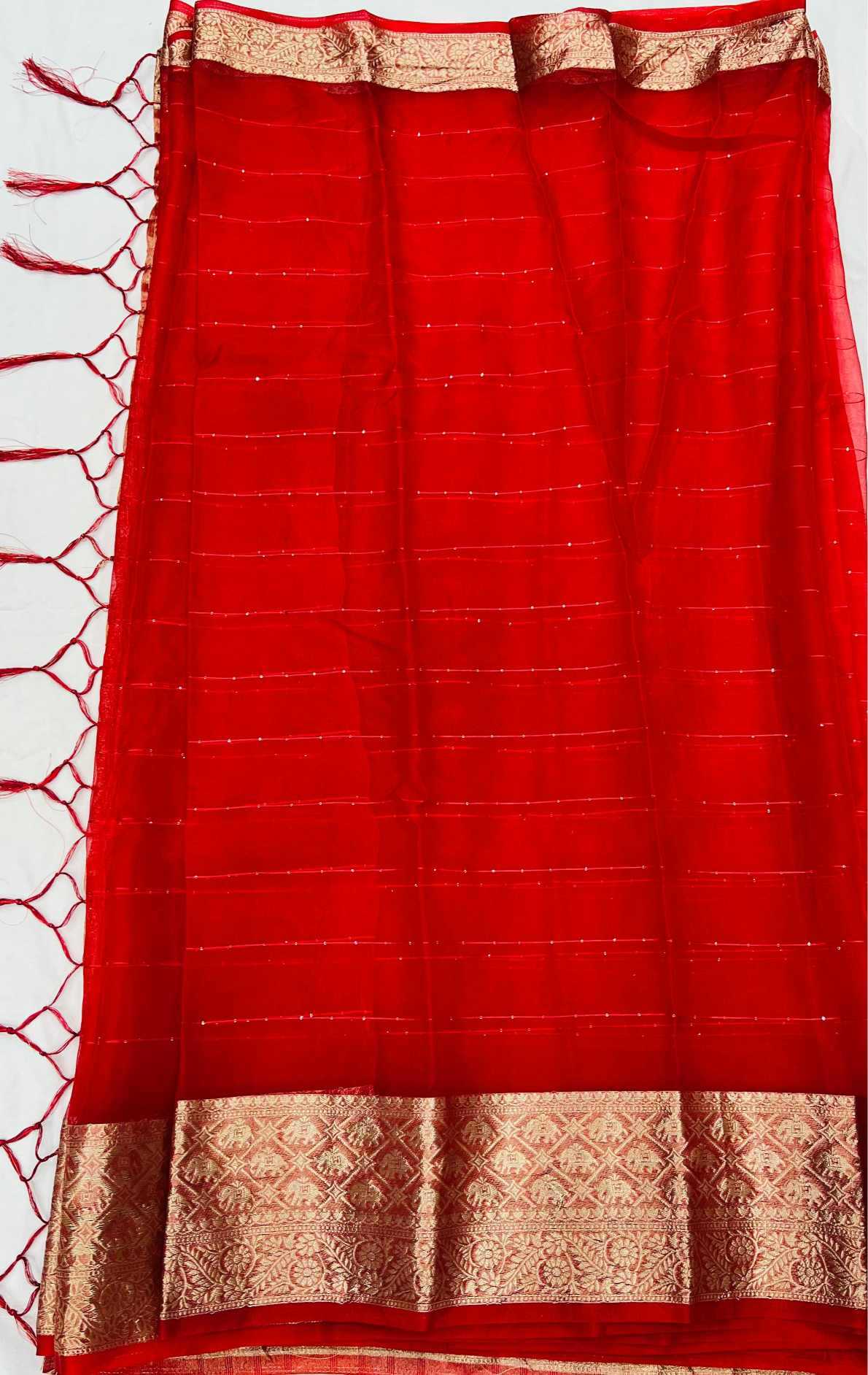 Organza Silk Traditional Saree