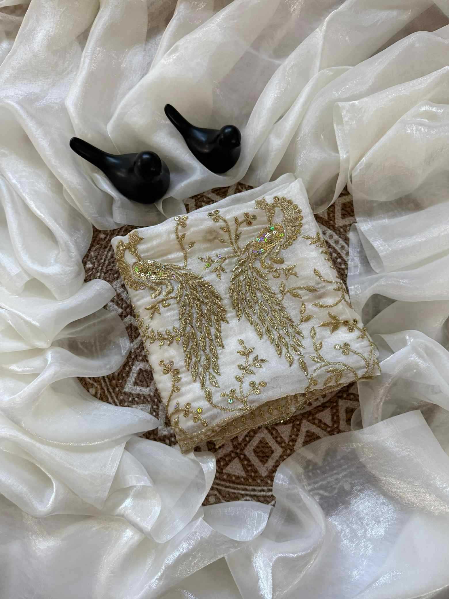 Satin Designer Saree