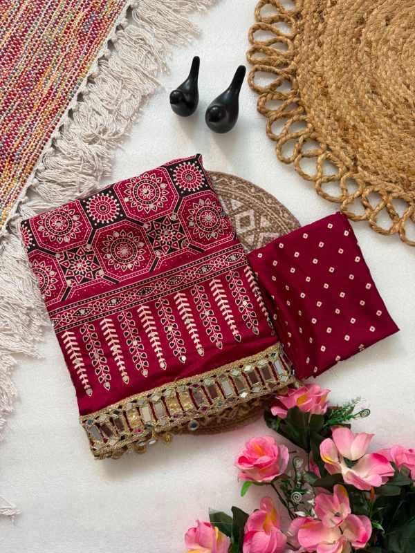 Pure Satin Printed Saree