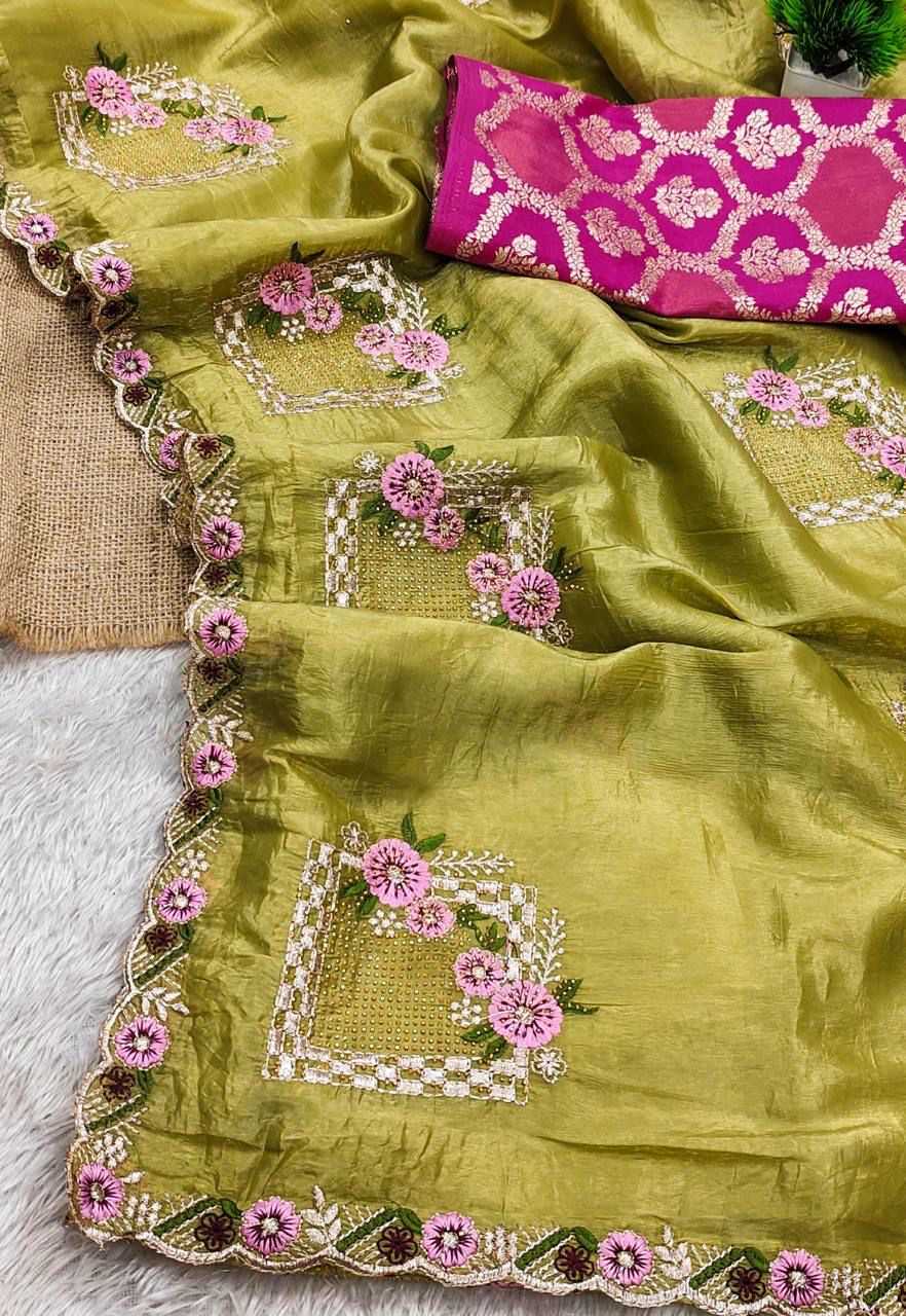 Ridhima Pure Silk Designer Saree