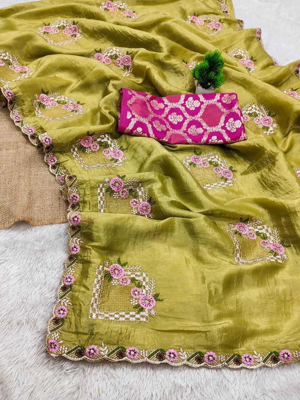 Ridhima Pure Silk Designer Saree