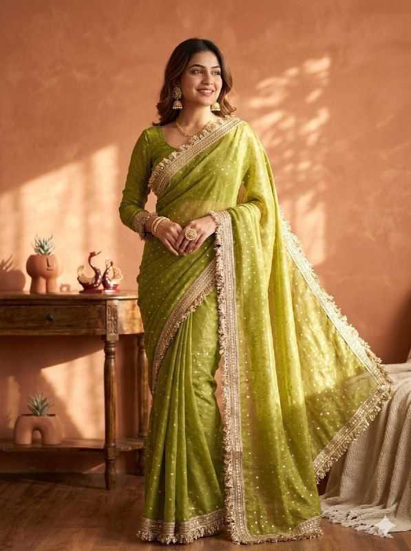 Silk Party Wear Saree