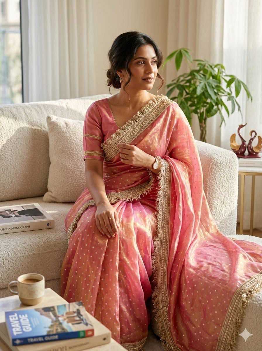 Silk Party Wear Saree