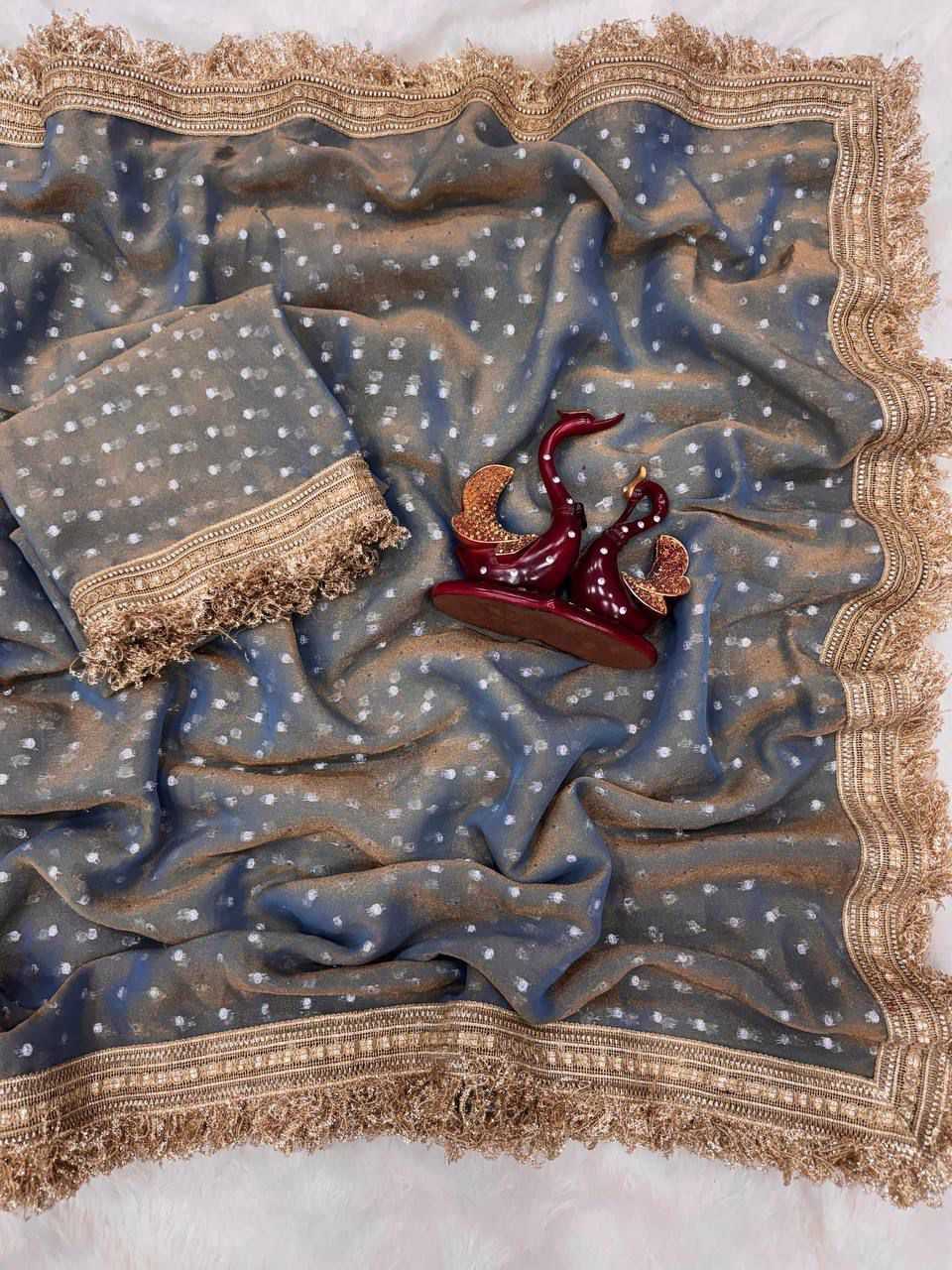 Silk Party Wear Saree