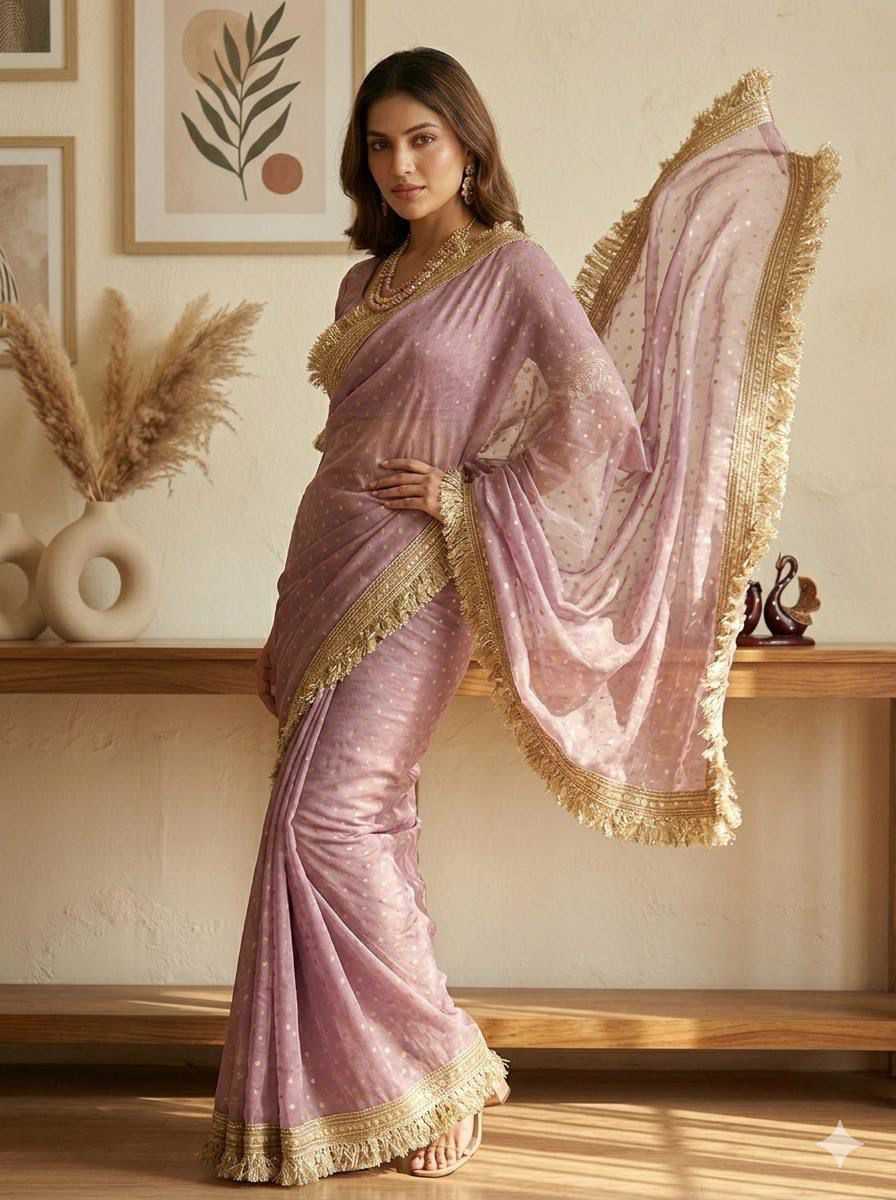 Silk Party Wear Saree