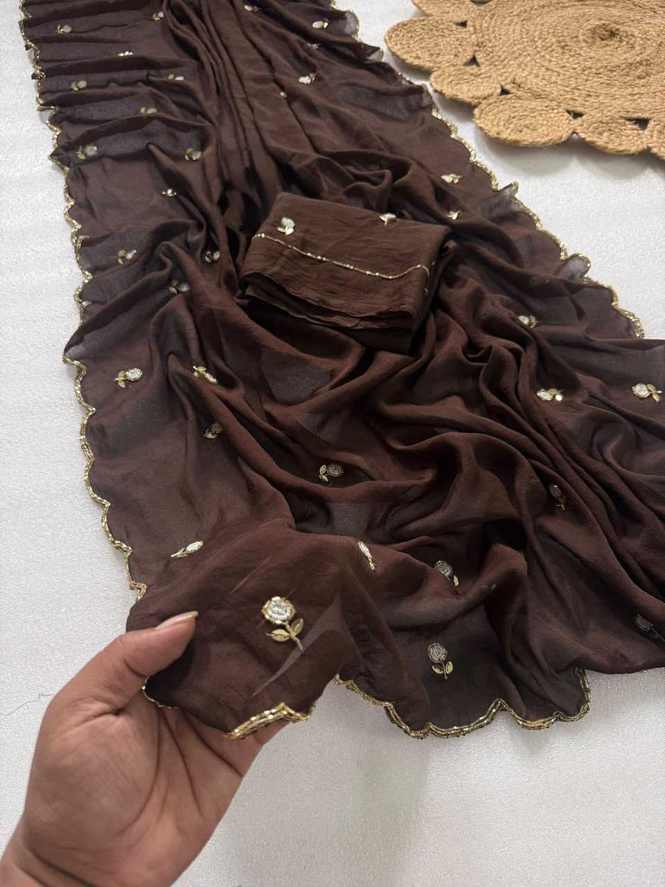Same Rangoli Silk Designer Saree