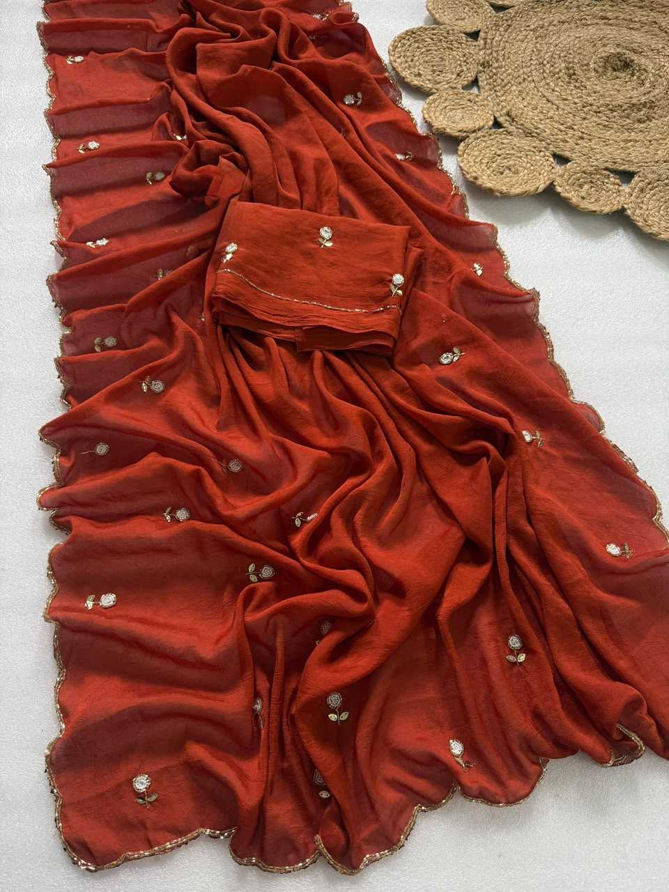 Same Rangoli Silk Designer Saree
