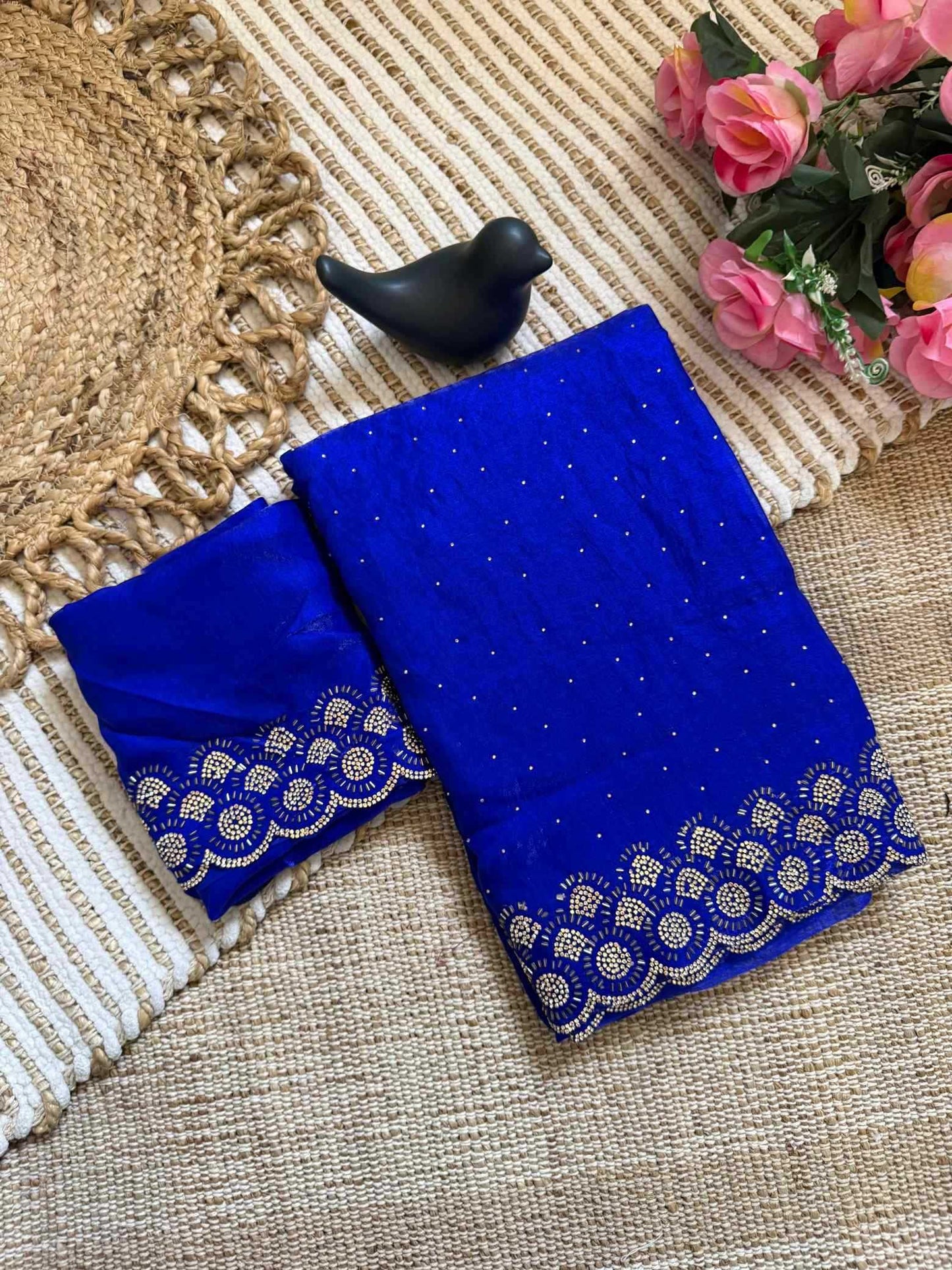 Space Silk Party Wear Saree
