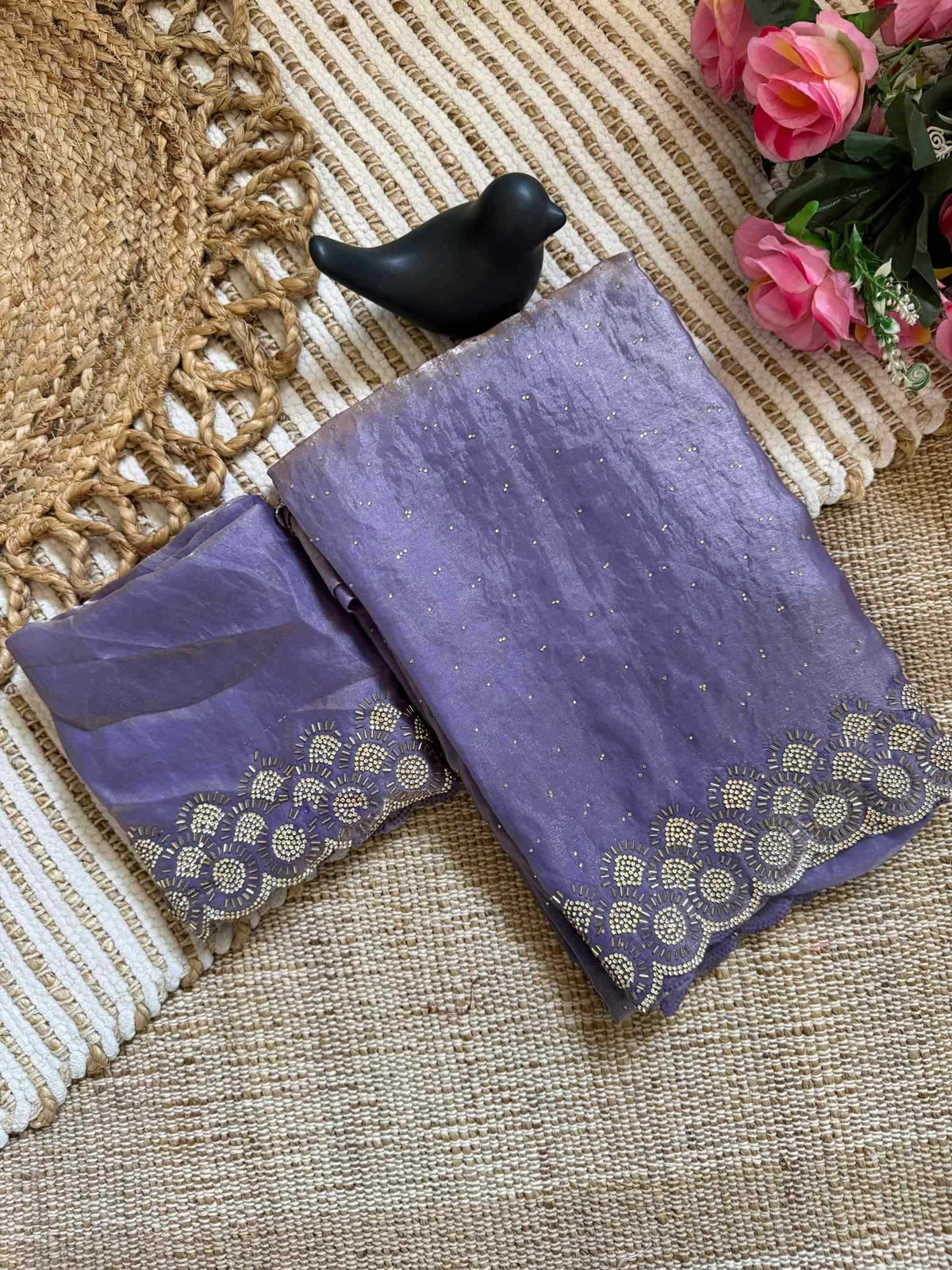 Space Silk Party Wear Saree