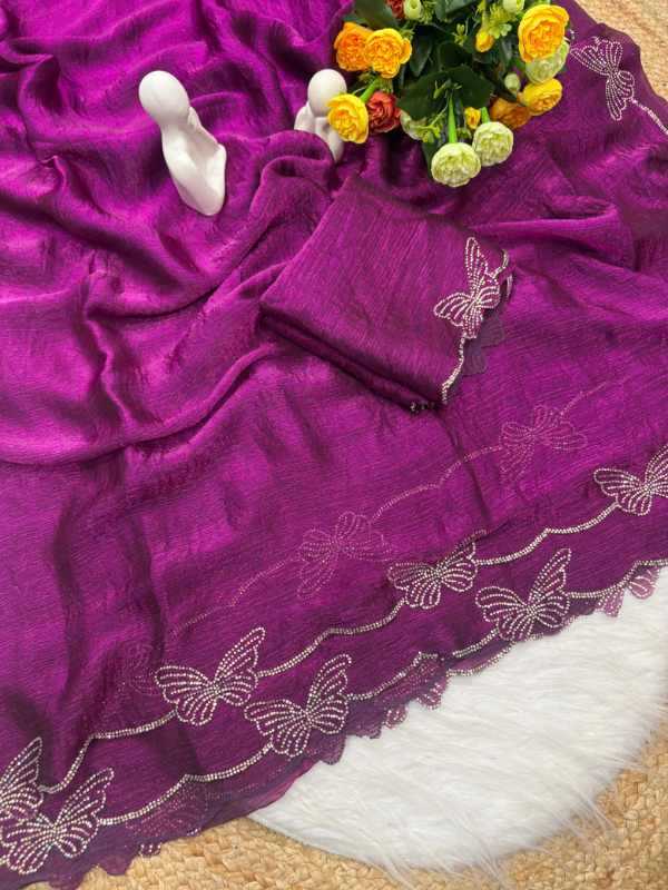 Vals Chiffon Designer Saree