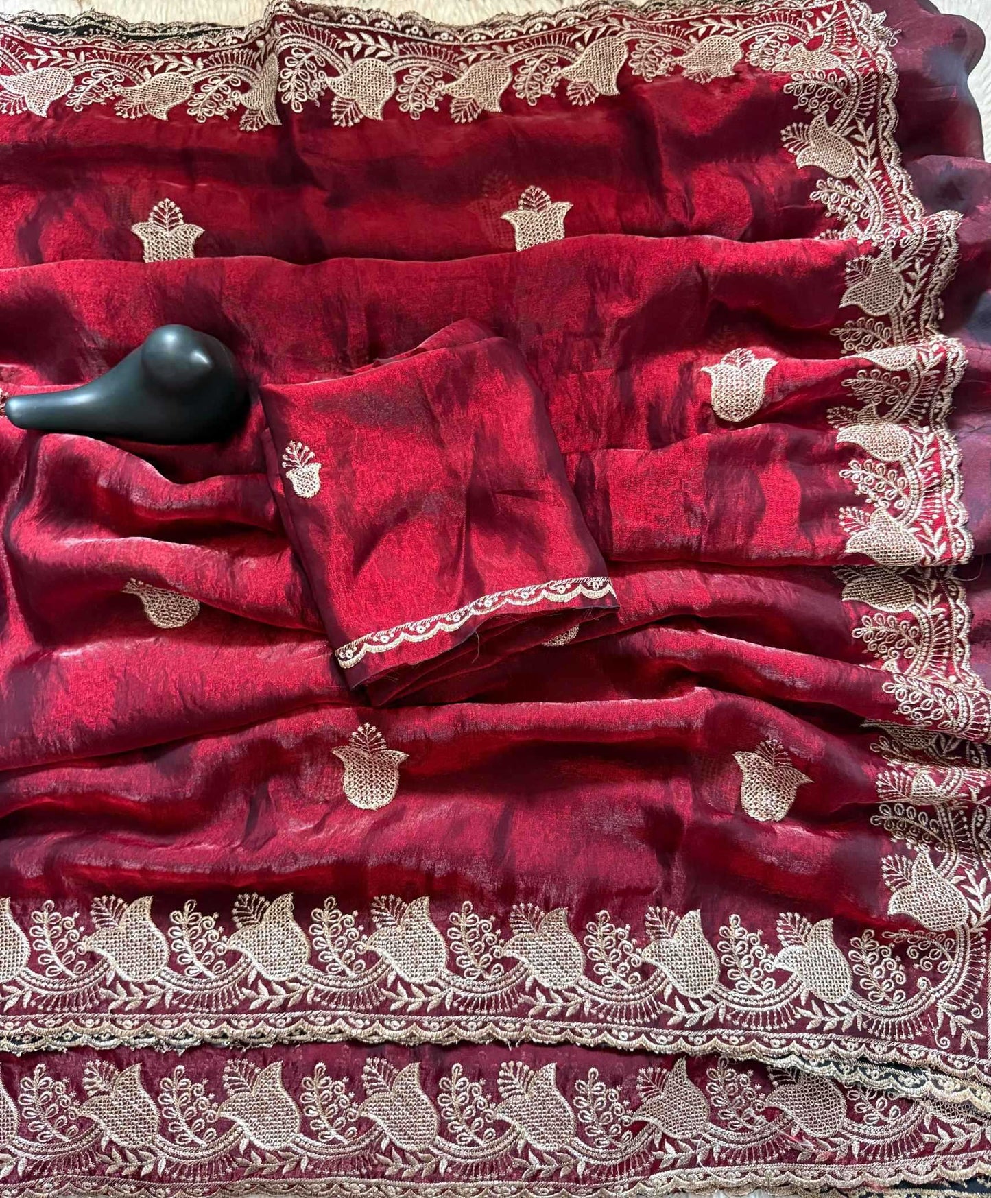 Satin Silk Soft Saree
