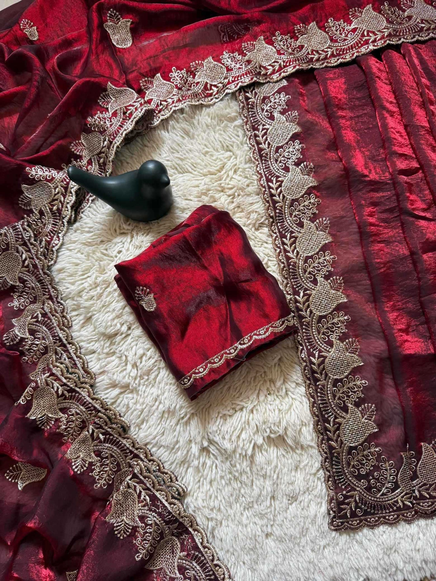 Satin Silk Soft Saree