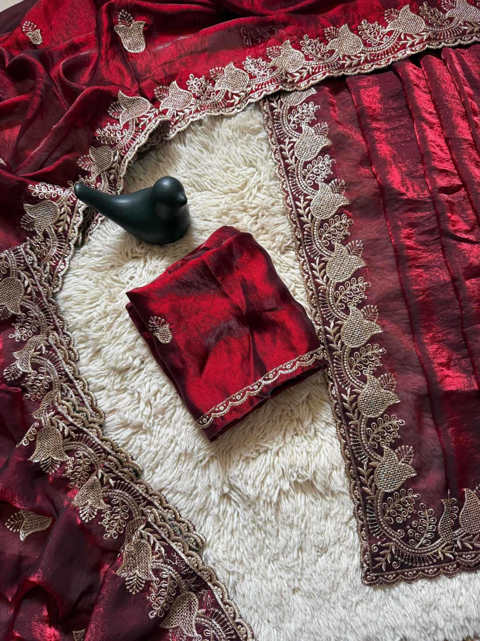 Satin Silk Soft Saree