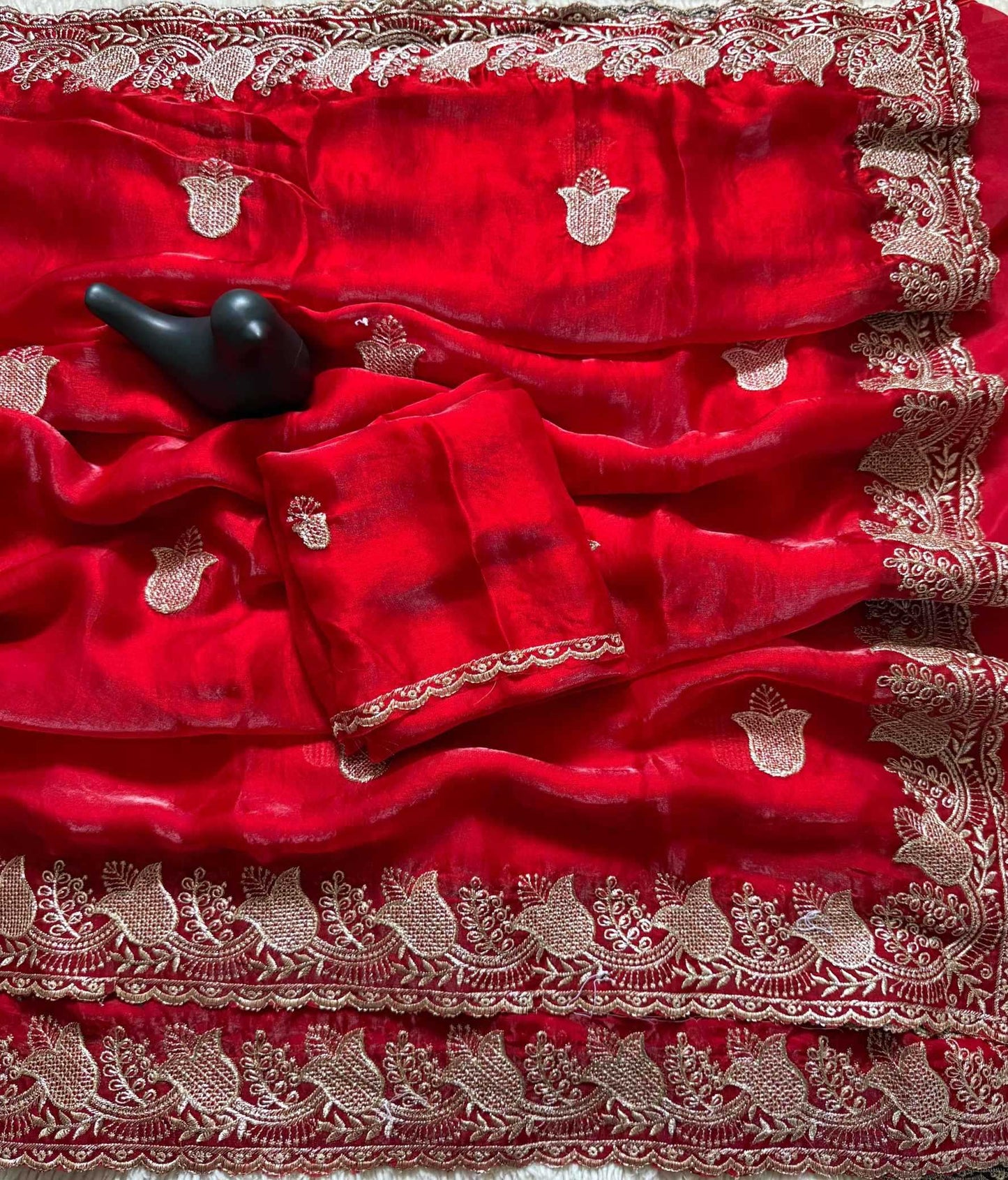 Satin Silk Soft Saree