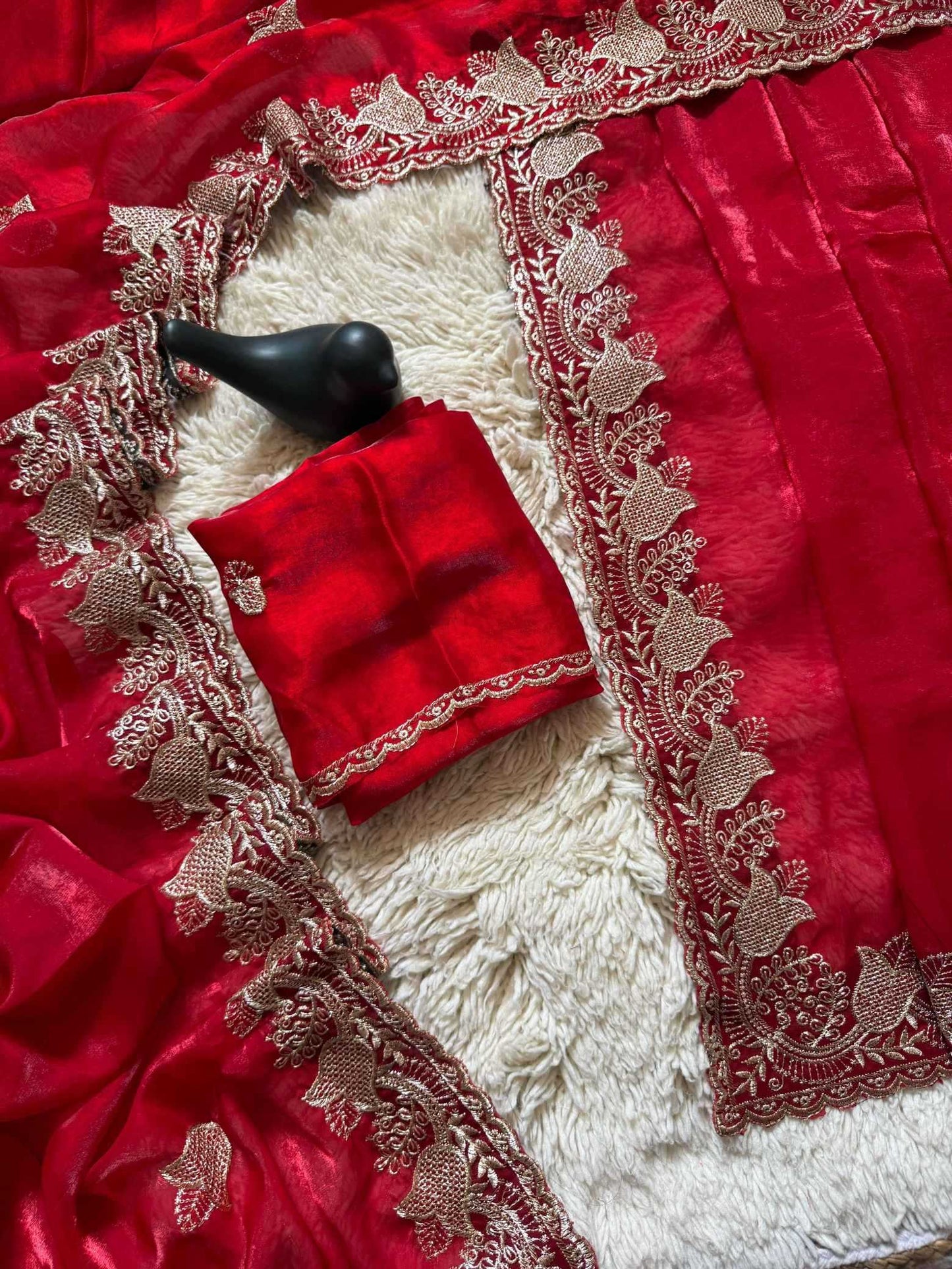 Satin Silk Soft Saree