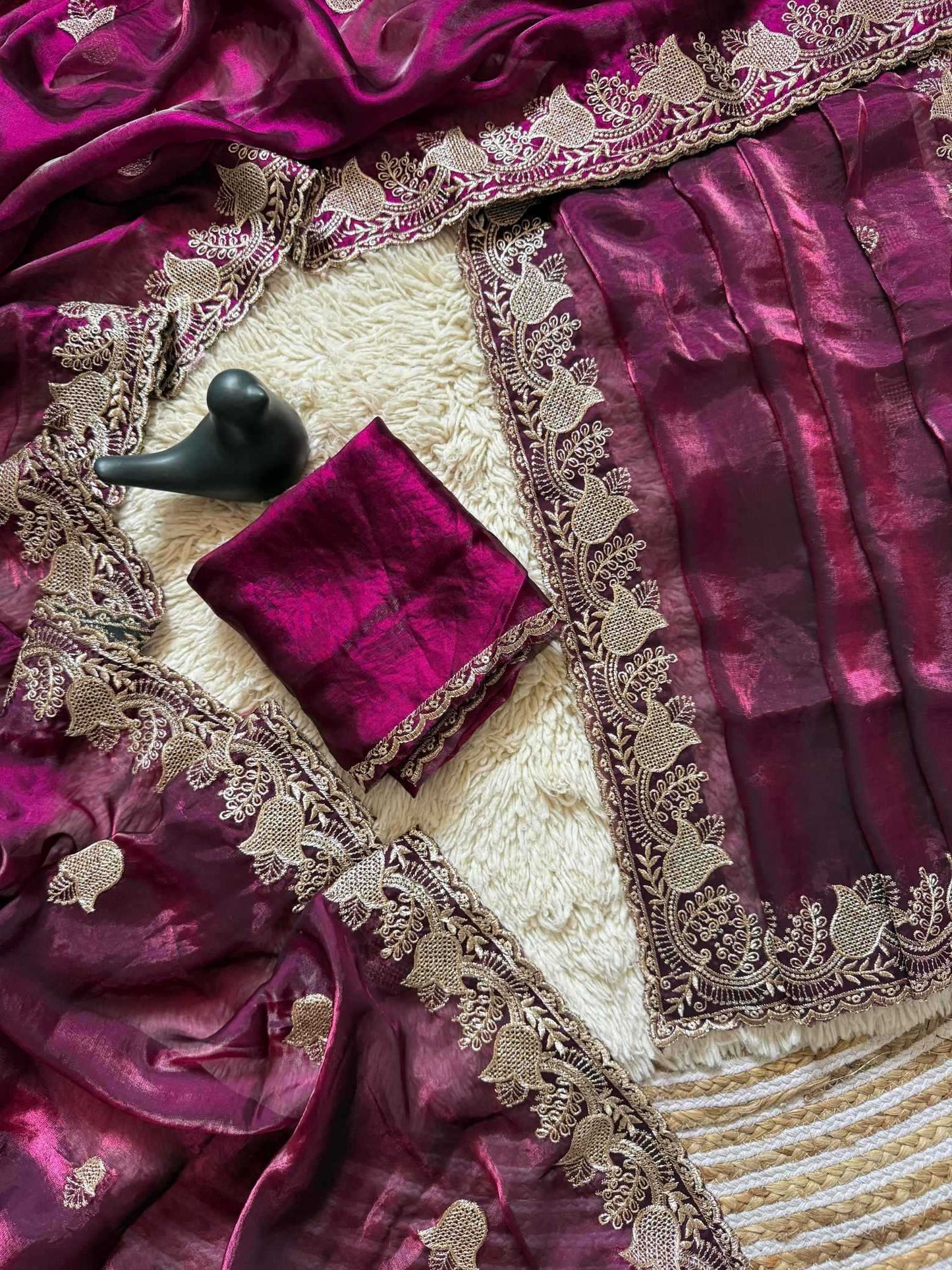 Satin Silk Soft Saree