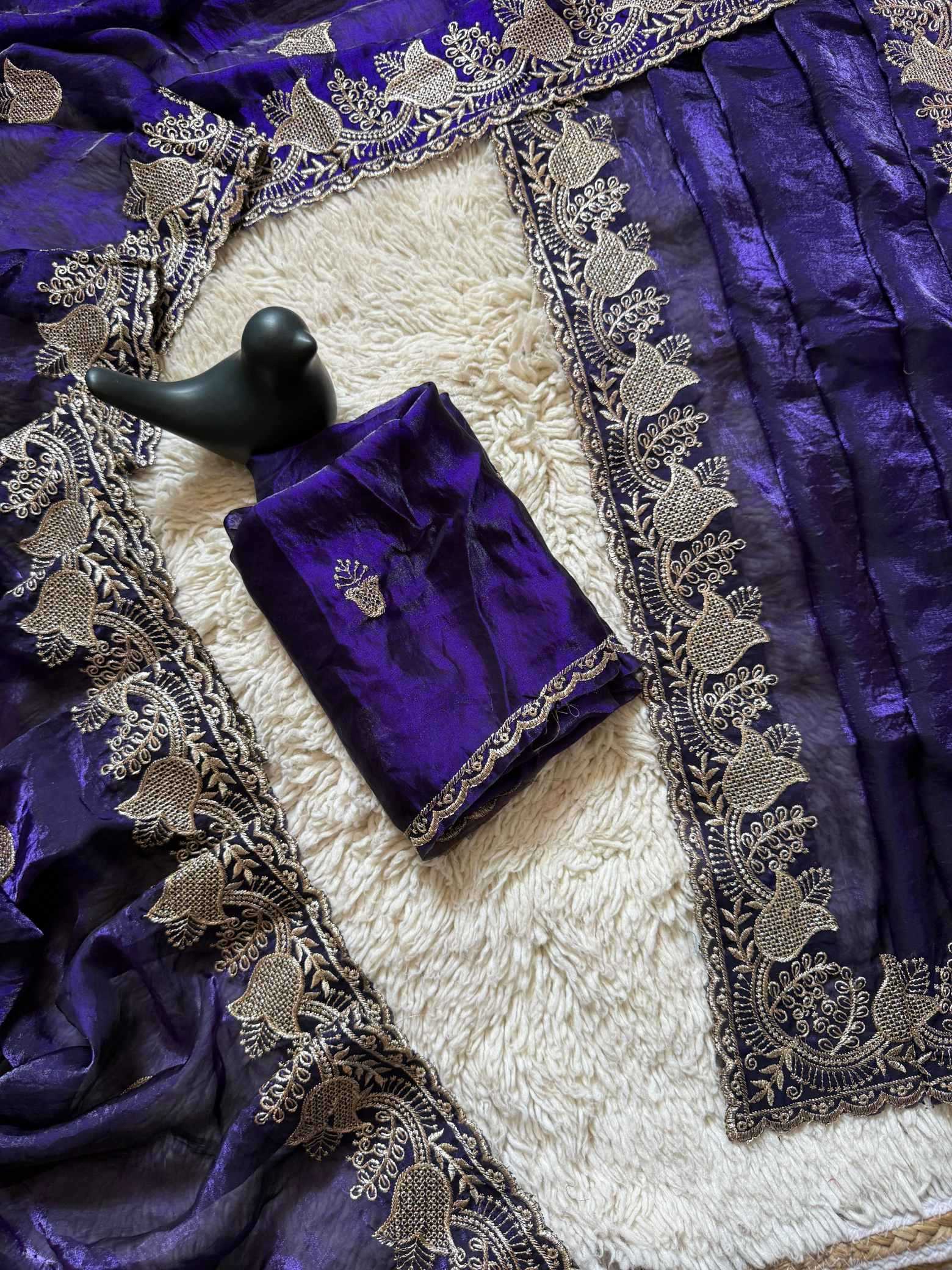 Satin Silk Soft Saree