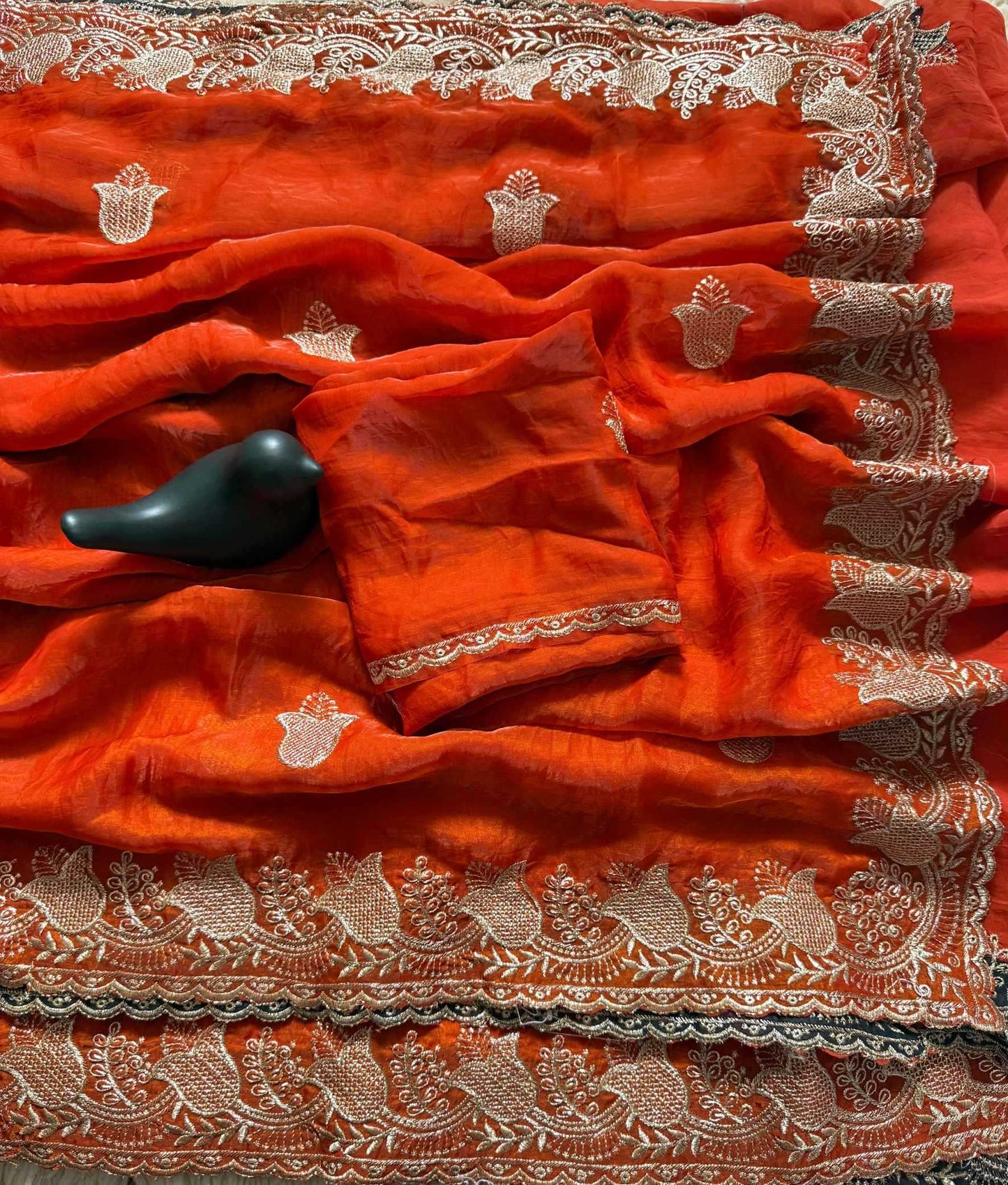 Satin Silk Soft Saree
