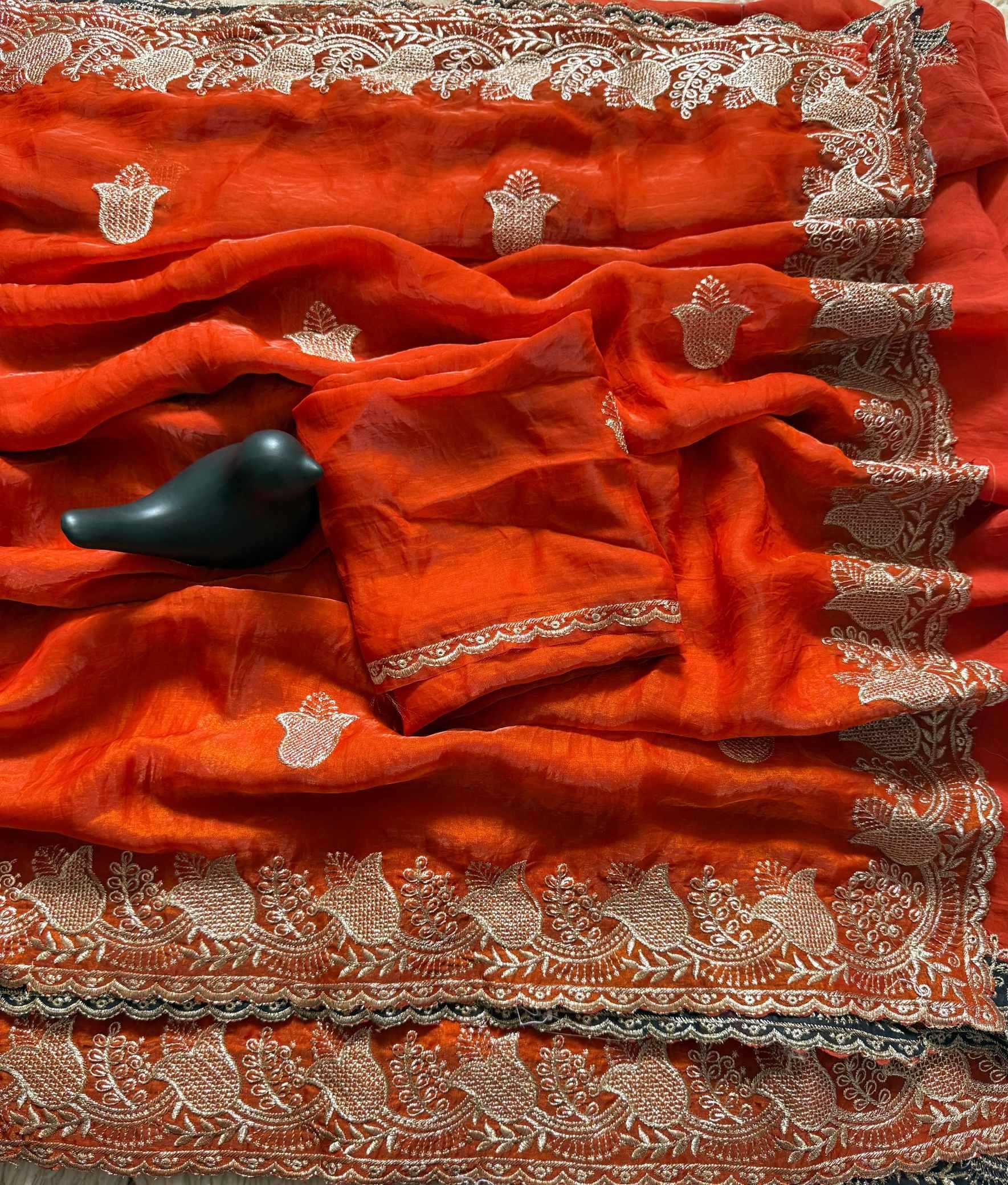 Satin Silk Soft Saree