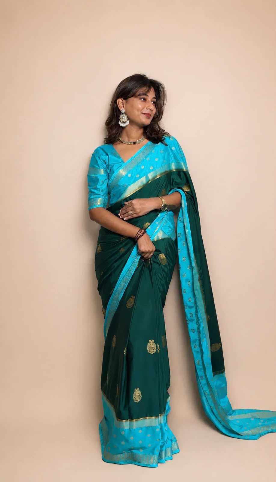 Mysore Silk Party Gown