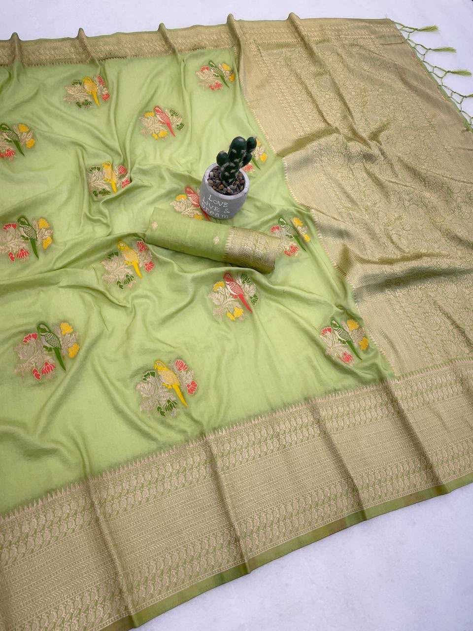Crepe Designer Saree