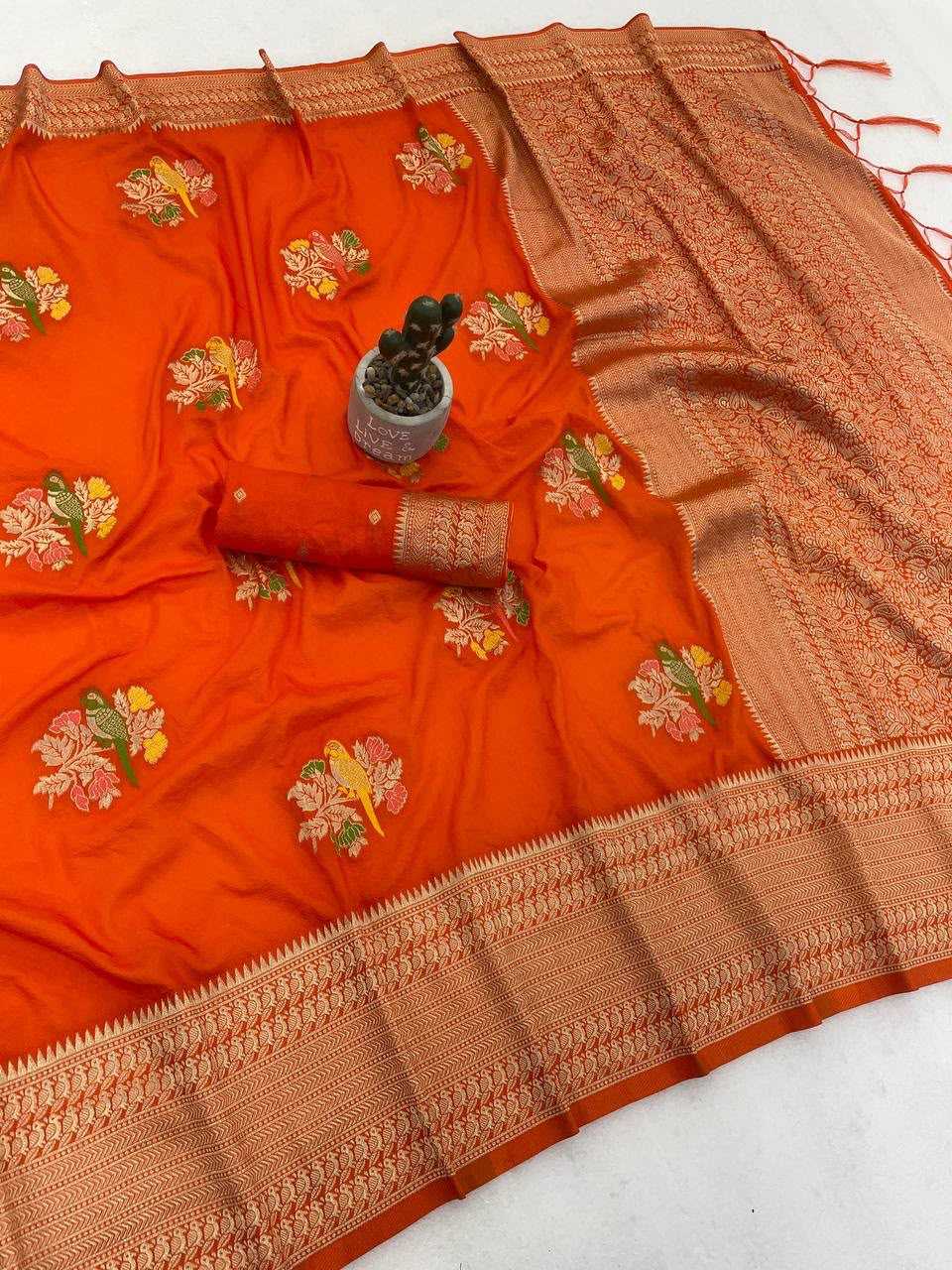 Crepe Designer Saree