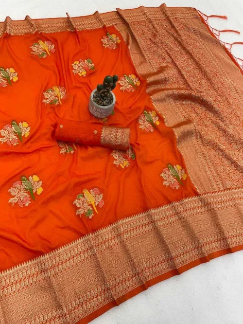 Crepe Designer Saree