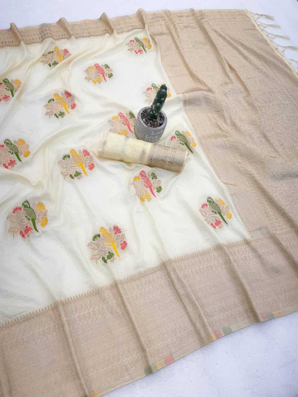 Crepe Designer Saree