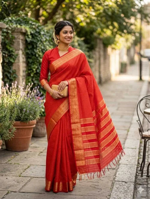 Lichi Silk Banarasi Saree 1082