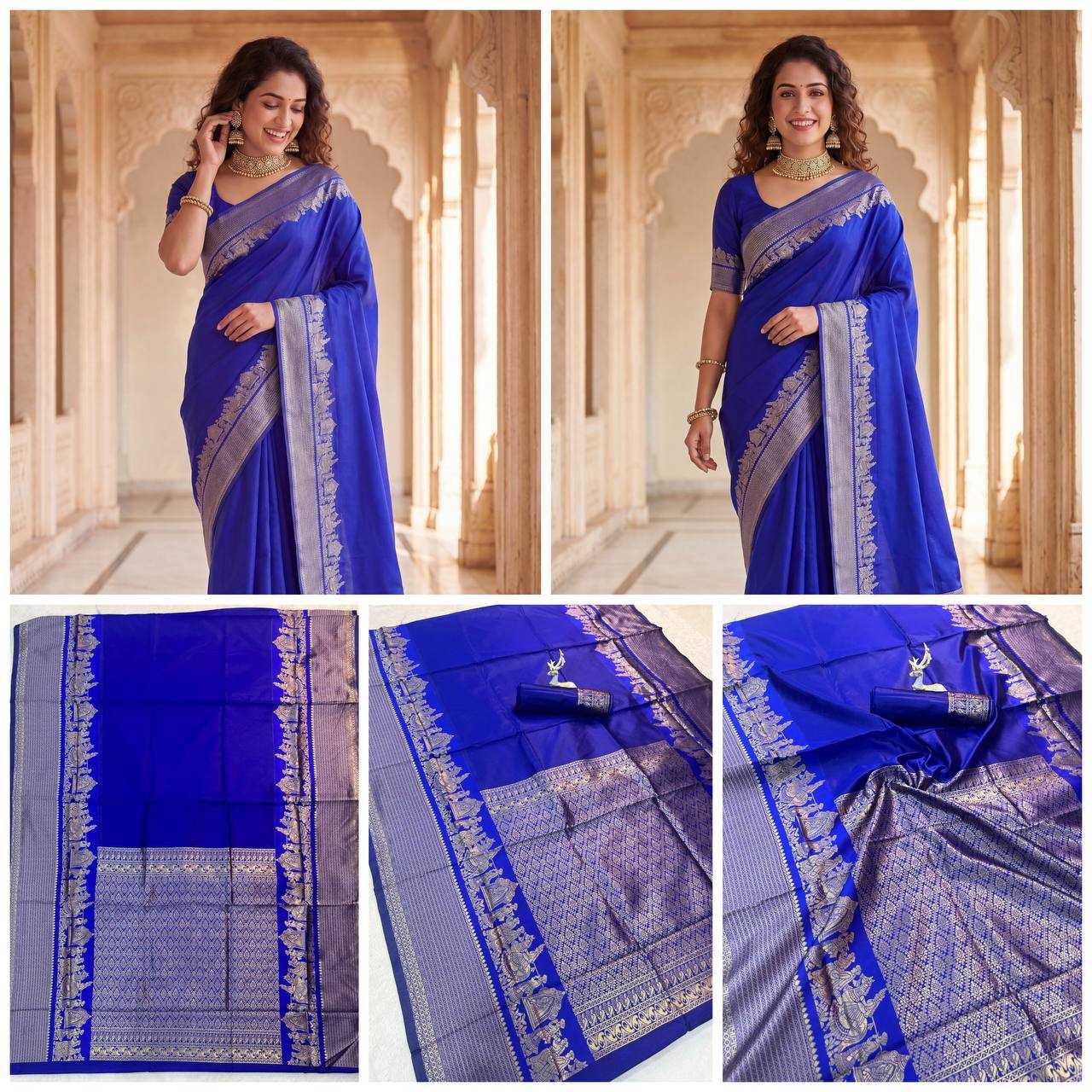 Lichi Silk Designer Saree
