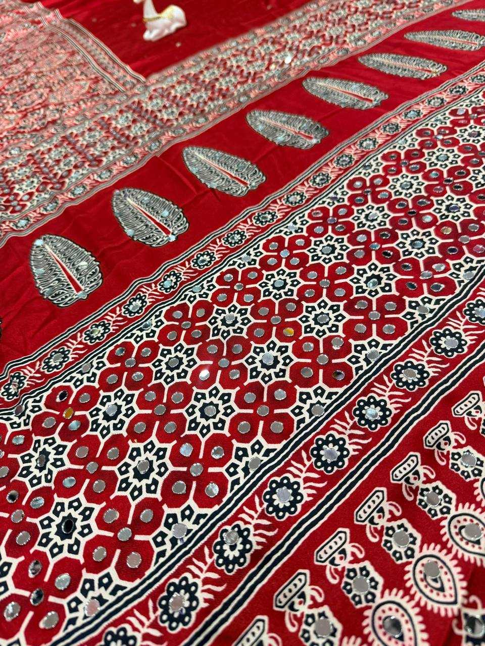 Gajji Silk Printed Saree