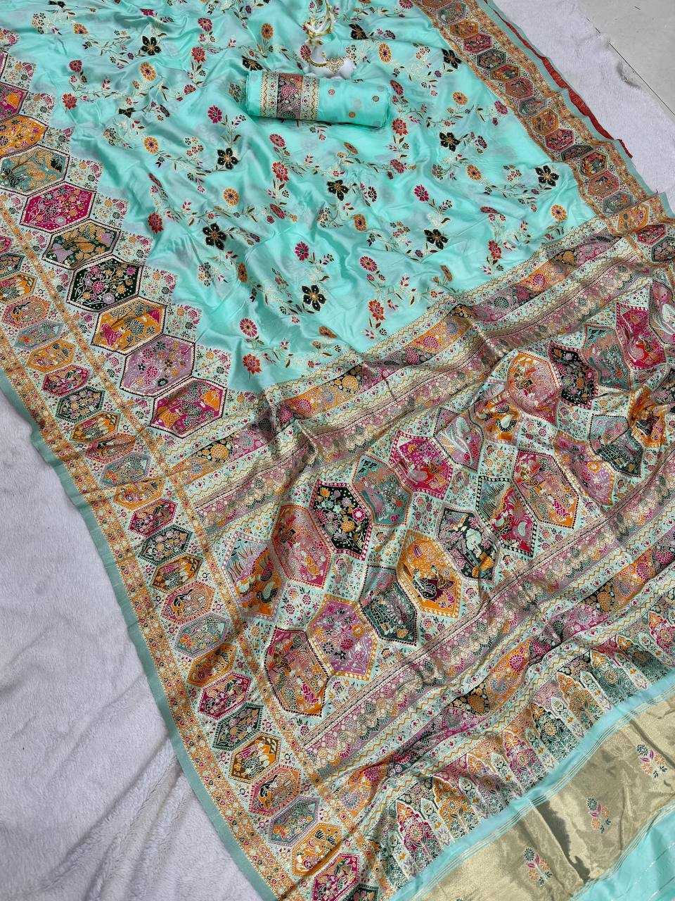 Pashmina Butta Saree