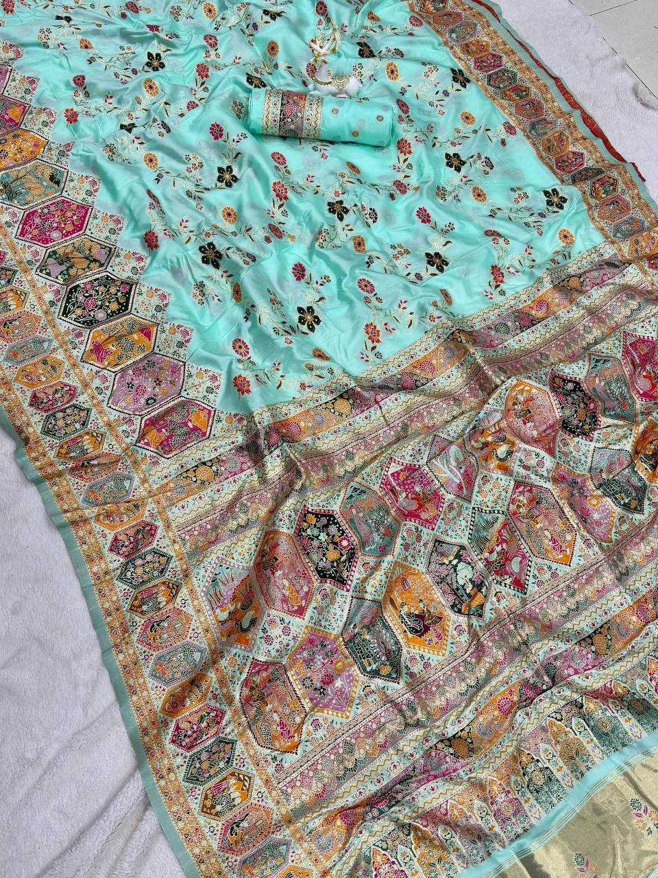 Pashmina Butta Saree