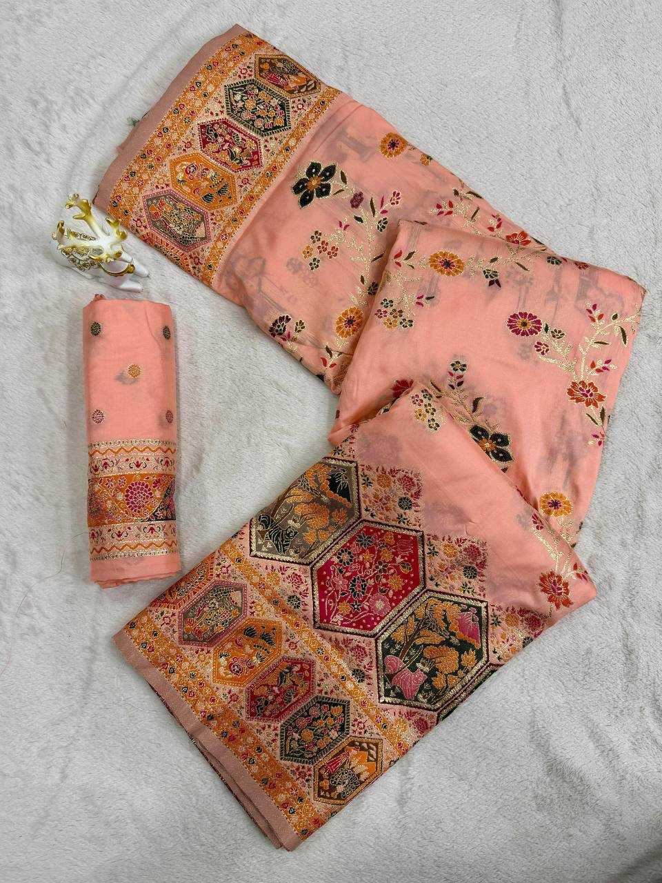 Pashmina Butta Saree