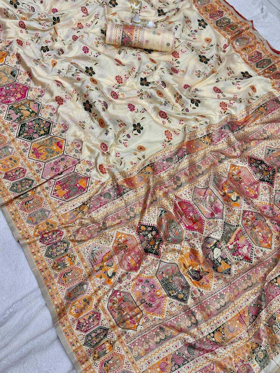 Pashmina Butta Saree