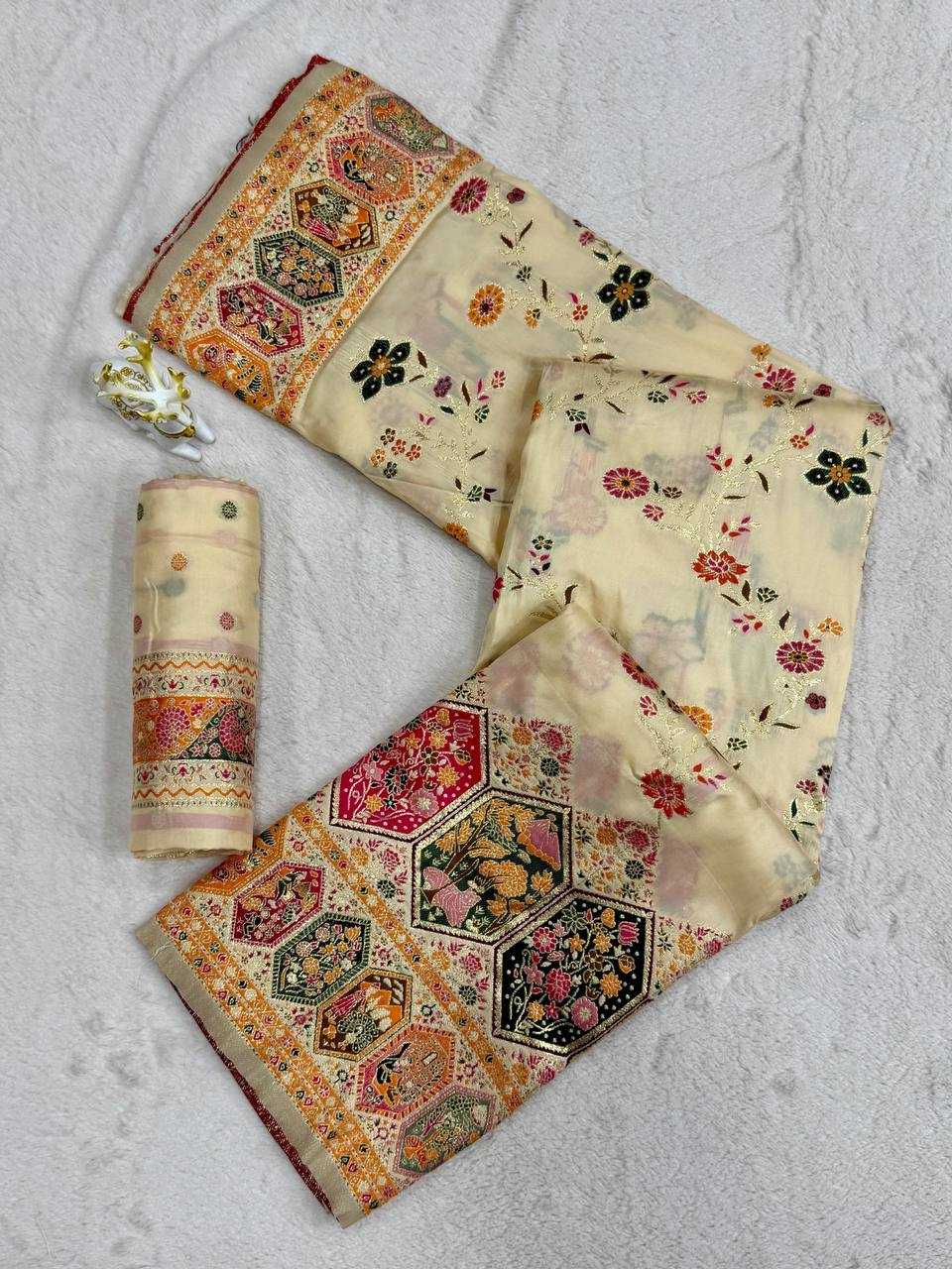 Pashmina Butta Saree