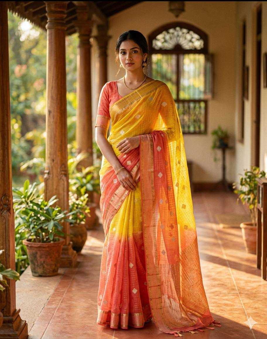 Chinon Butta Saree