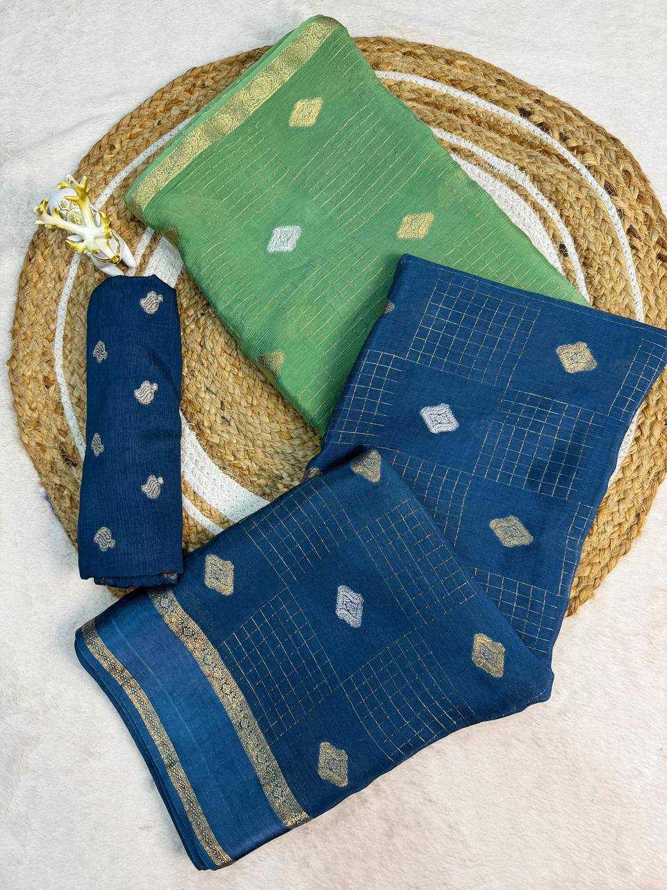 Chinon Butta Saree