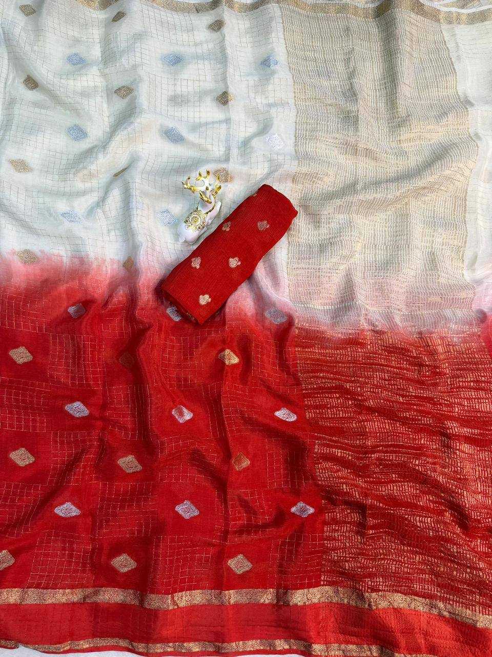 Chinon Butta Saree