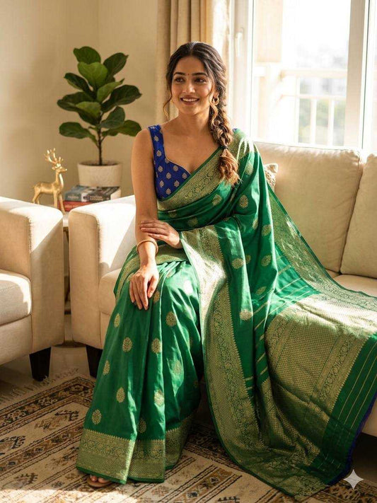 Lichi Silk Designer Saree