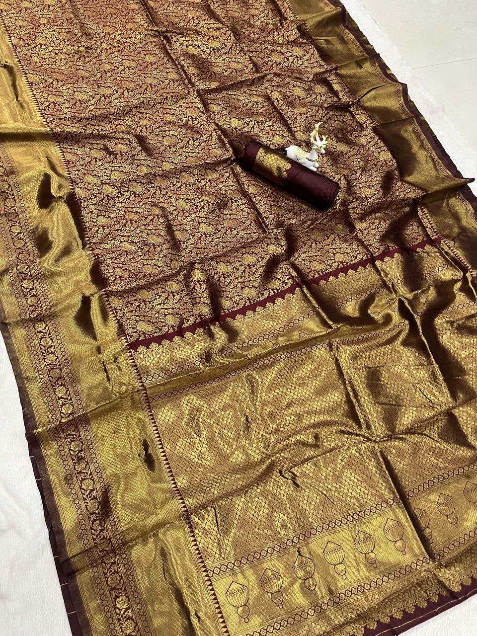 Lichi Silk Designer Saree 1100