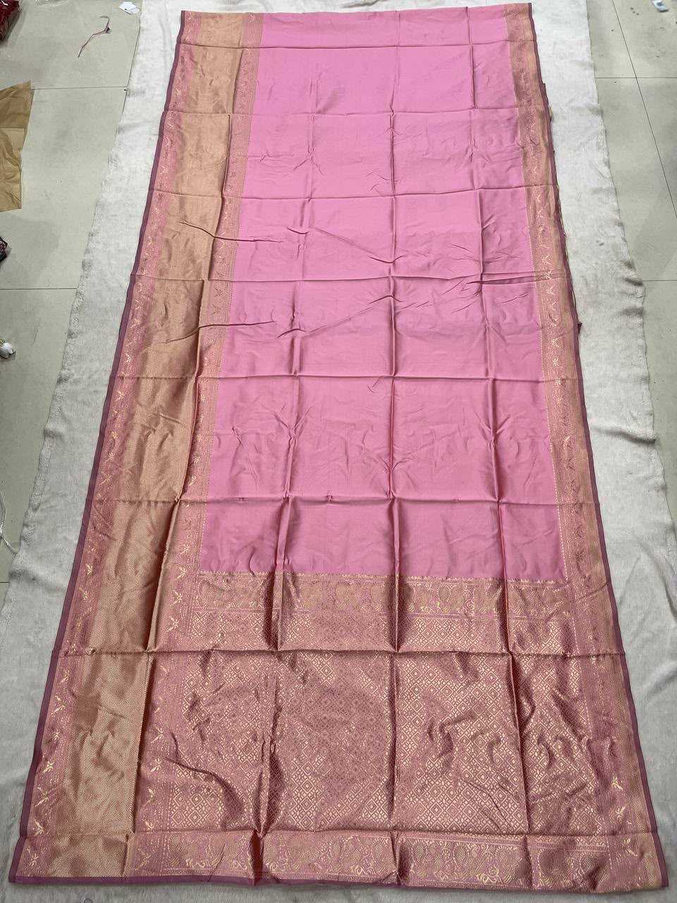 Lichi Silk Banarasi Saree 1107
