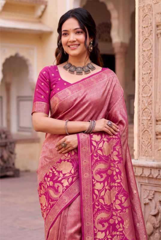 Georgette Saree in Purple