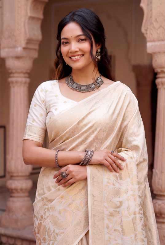 Georgette Saree in Purple