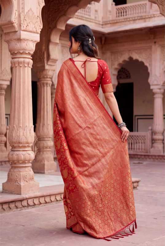 Georgette Saree in Purple