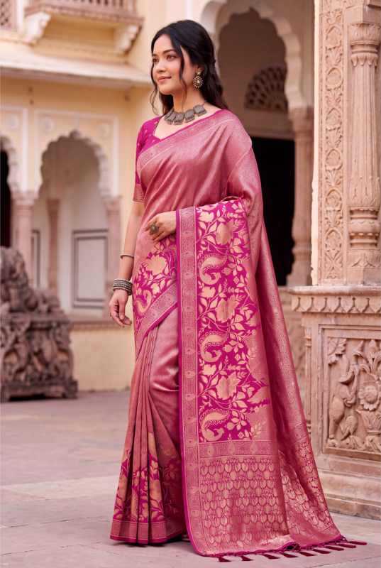 Georgette Saree in Purple