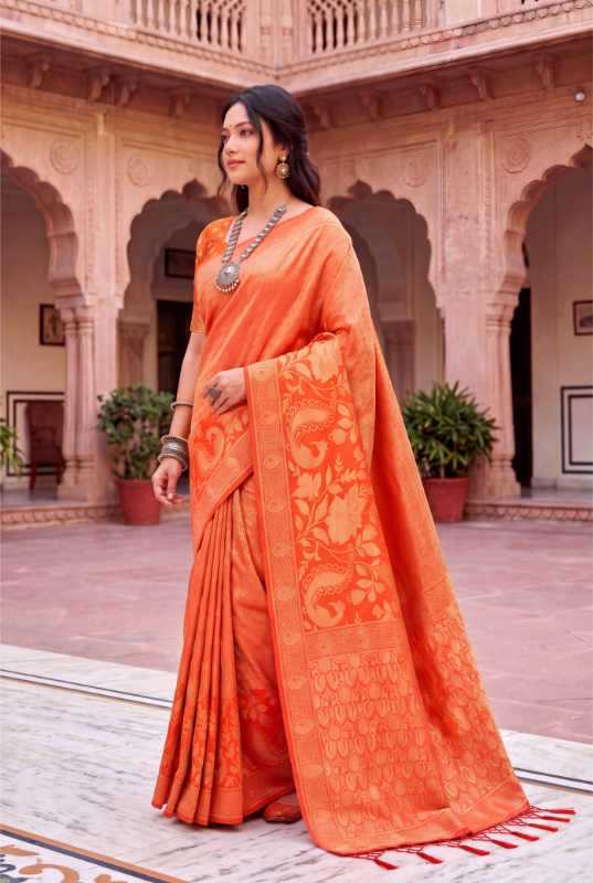 Georgette Saree in Purple