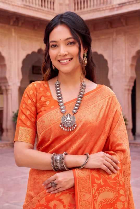 Georgette Saree in Purple