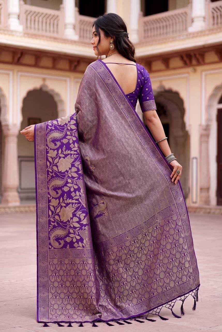 Nylon Designer Saree