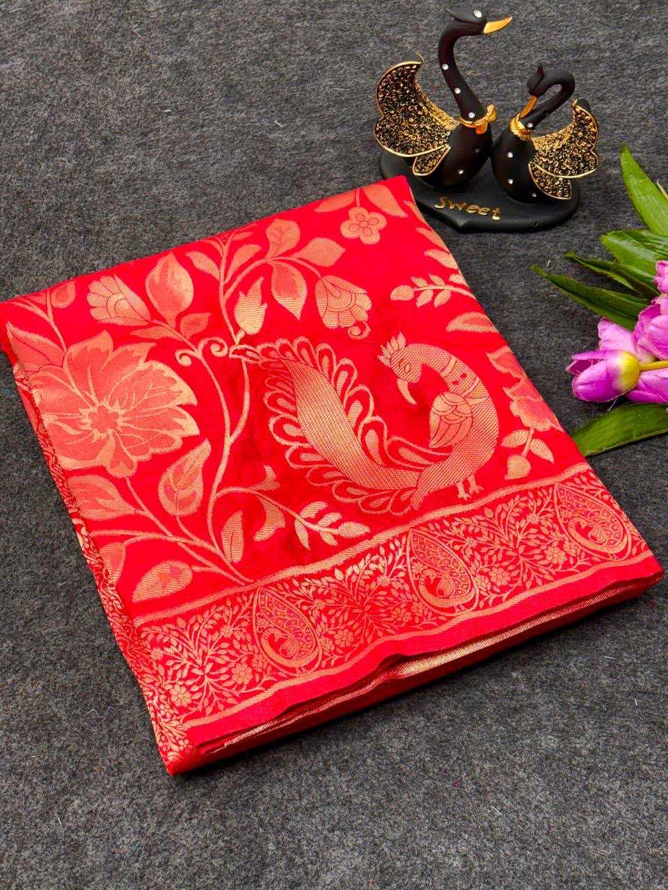 Nylon Designer Saree